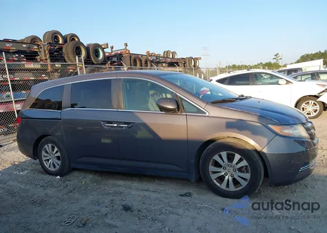 2016 Honda Odyssey Se z USA, uszkodzony, nr VIN 5FNRL5H3XGB090117